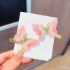 Fairy Butterfly Hair Pins Set for Kids