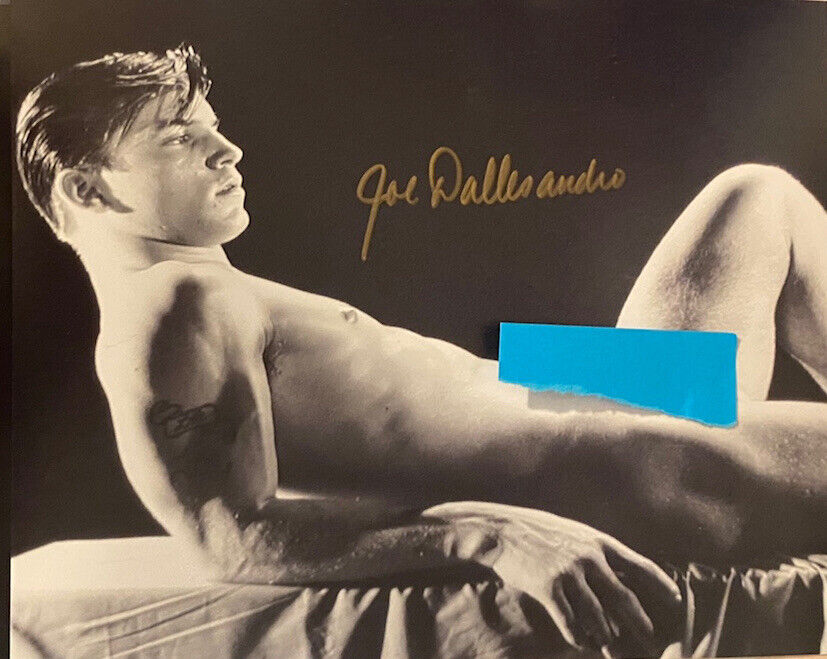 Joe Dallesandro signed Autographed 8x10 Photo Poster painting Sexy Andy Warhol nude