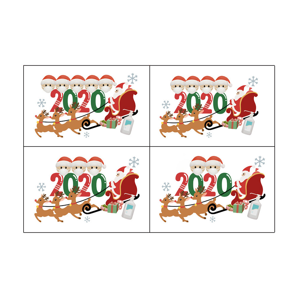 

Personalized Survivor Family Christmas Wall Stickers Living Room Home Decor, 4psc, 501 Original