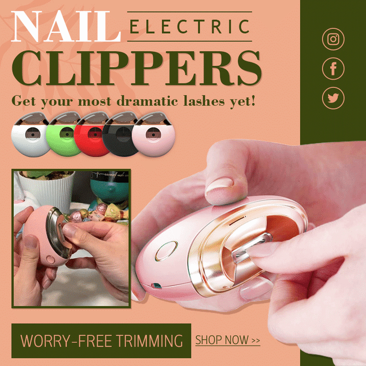 Electric Nail Clippers Worry-free Trimming