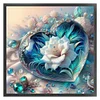Hearts And Flowers-11CT Stamped Cross Stitch 40*40cm/15.75*15.75in