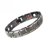 Magnetic Therapy Healing Bracelets - Black, Silver, Gold