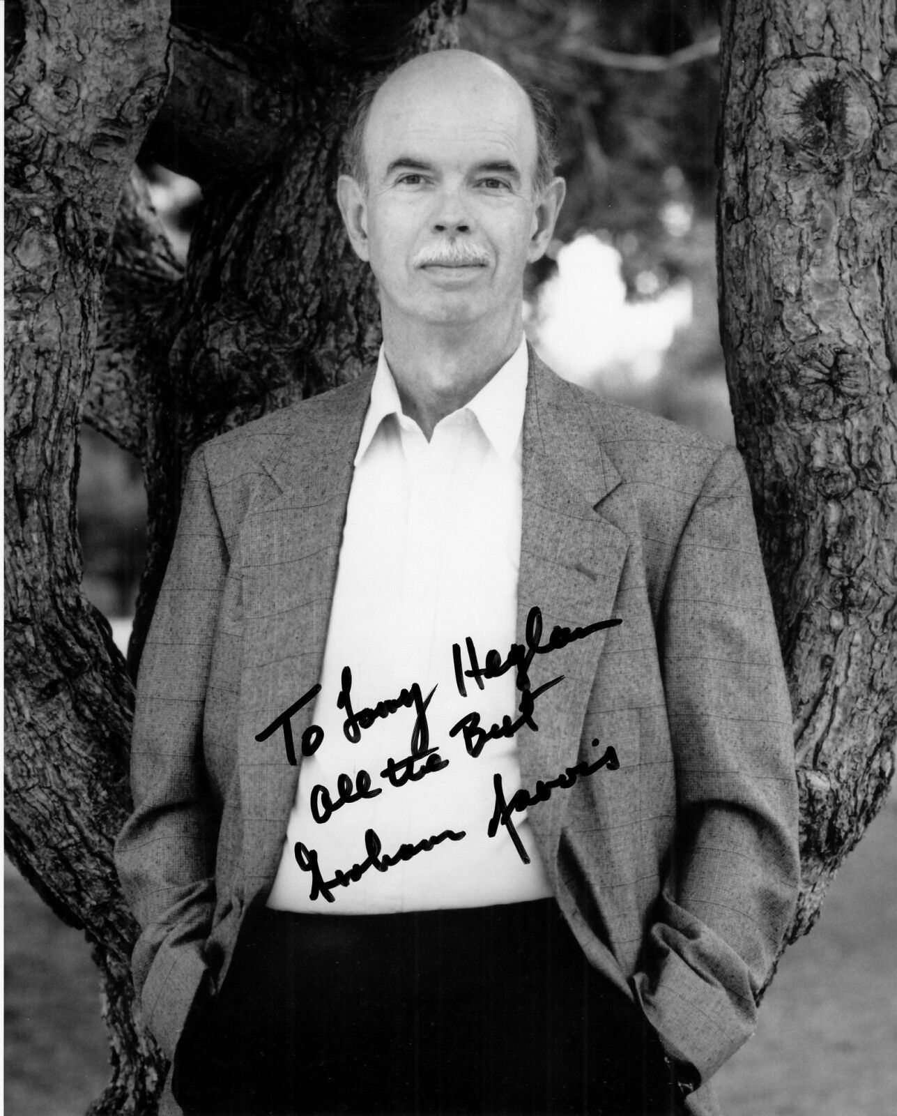 GRAHAM JARVIS hand-signed PORTRAIT 8x10 w/ uacc rd coa 7TH HEAVEN MARY HARTMAN