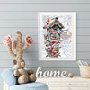 Birds on the Mailbox - 11CT Counted Cross Stitch - 40*56cm