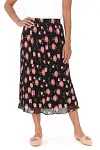 Wholesale Floral Skirt, Pleated Chiffon Midi Skirt, Women's Office Wear Manufacturer, SS2027 Apparel Trends, Mature Women Fashion Supplier