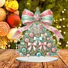 (US Local)Christmas Tree Print DIY Diamond Painting Tabletop Ornaments Decorations