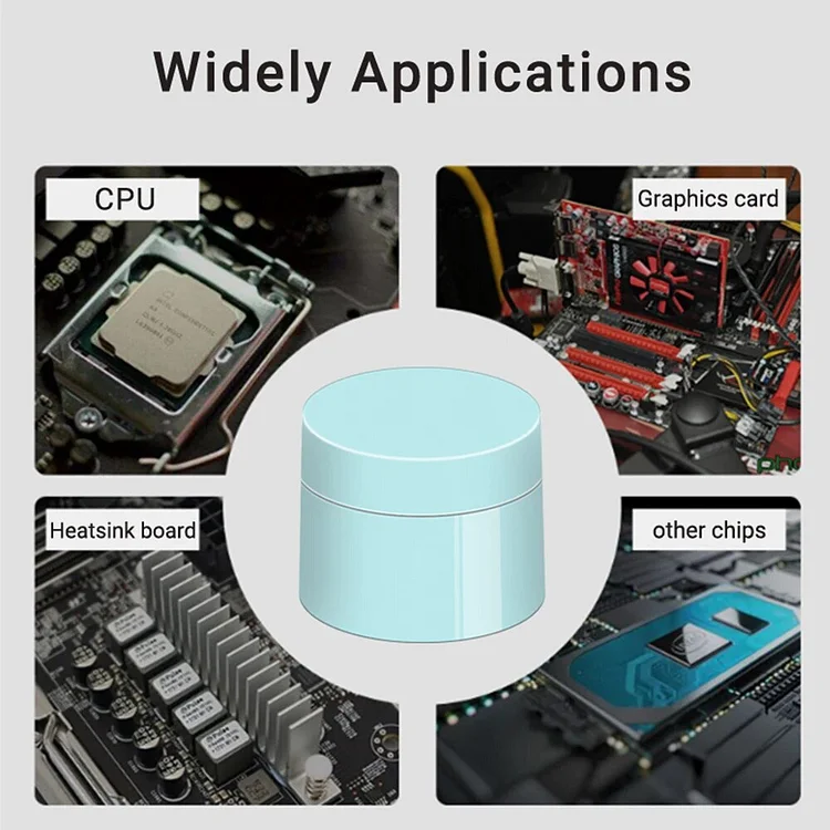 Thermal Paste With Tools For NB,PC, CPU, IC, SSD, LED