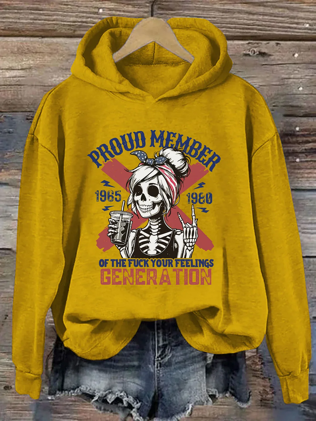 Gen X Halloween Hoodie