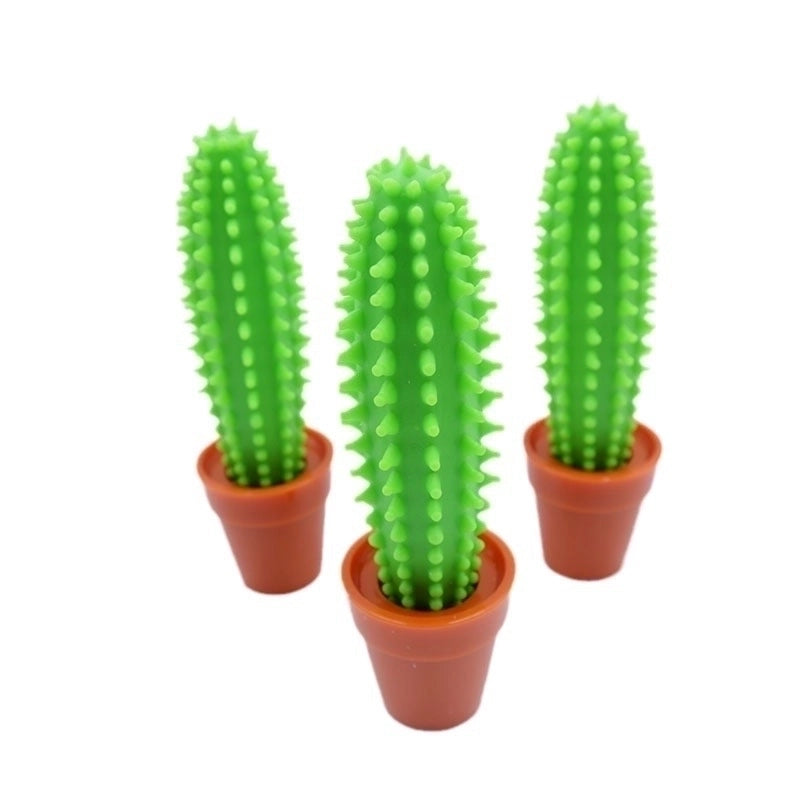 1 Piece Cactus Class Learning Daily Mixed Materials Cute Pastoral Ballpoint Pen