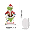 DIY Grinch Diamond Painting Acrylic Desktop Ornaments