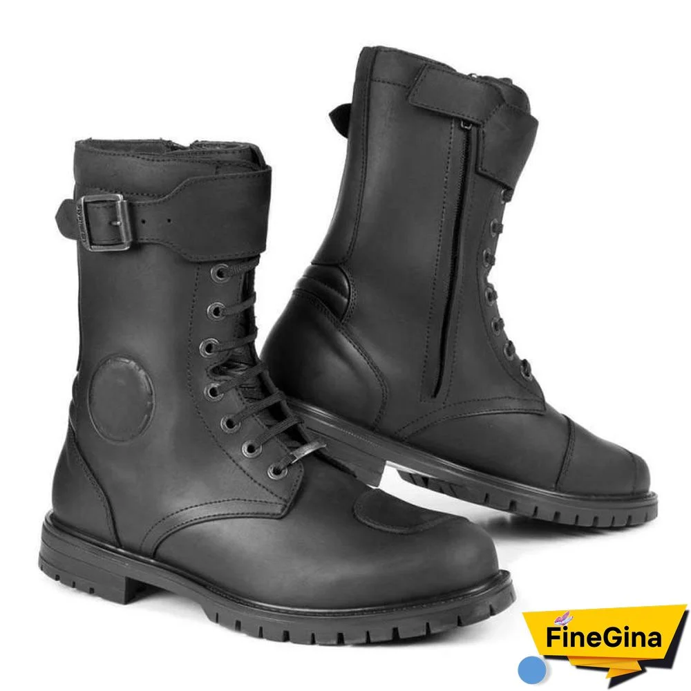 Waterproof Knee Protection Motorcycle Boots