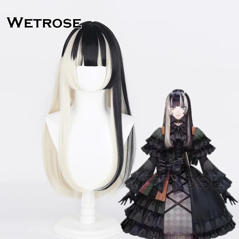 [Wetrosse] In Stock Juufuutei Raden Wig Cosplay Holo Vtuber Hololive Dev Is ReGLOSS Long Hair Wig