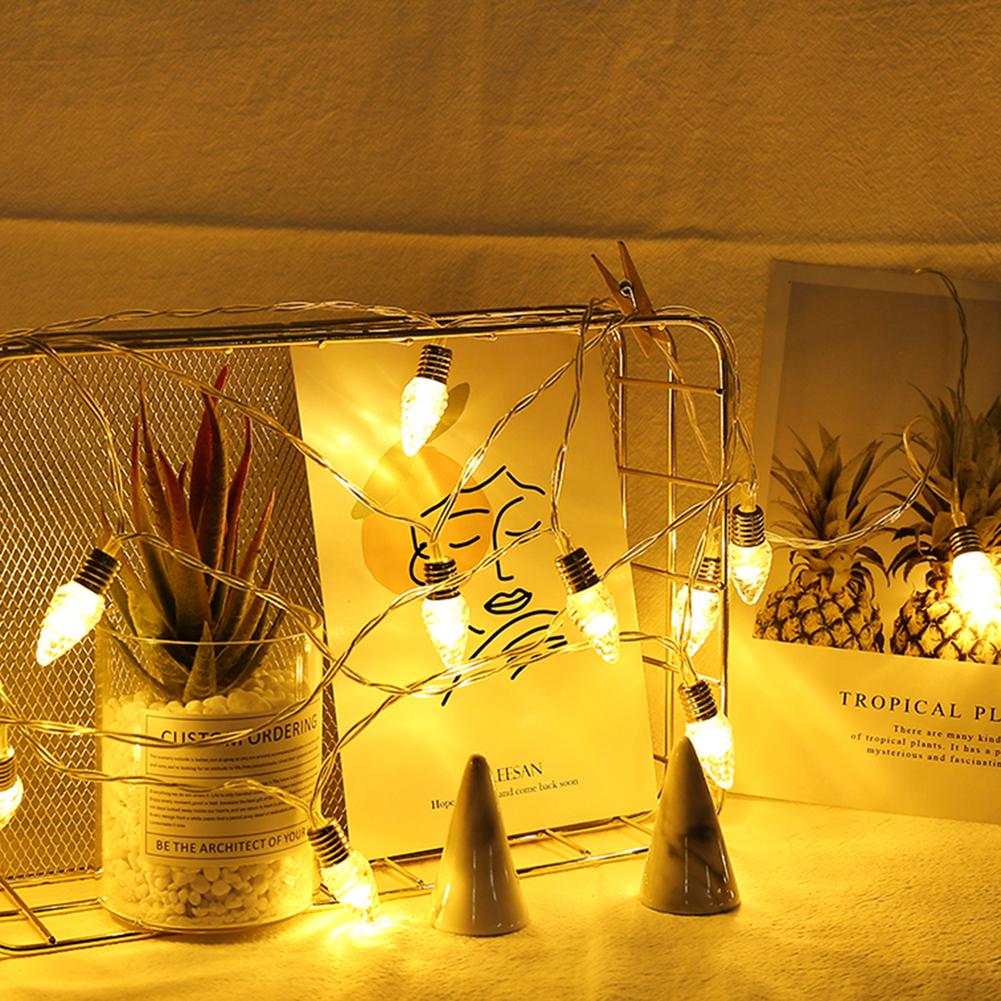 

Spiral Pinecone LED Fairy Copper Wire-Curtain String Night Light, 501 Original