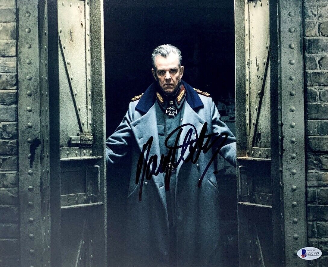 Danny Huston The Kingdom Signed 11x14 Photo Poster painting Beckett E05789 Autographed