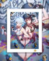 Bikini Ver. Hu Tao & Furina Decorative Painting - Genshin Impact - H-TWO Studio