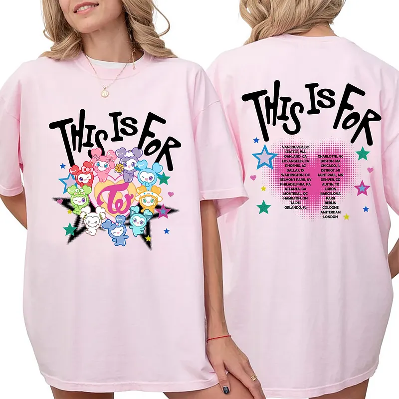 2026 Twice This Is For World Tour Uniform T-Shirt