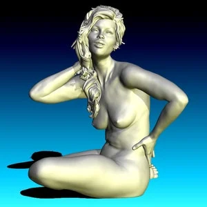 Pornhint Calystre 3D Woman, Naked Woman Print, erotic, Stl Naked Women, 3d Print, sexy 3dprint, Nsfw statue Stl, 3D figurine, Nsfw Stl File NSFW