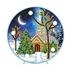 Diamond Painting Christmas Tree House Light Home Decor
