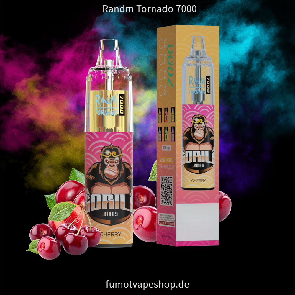 Randm Tornado 7000 Kirsche  fumotvapeshop