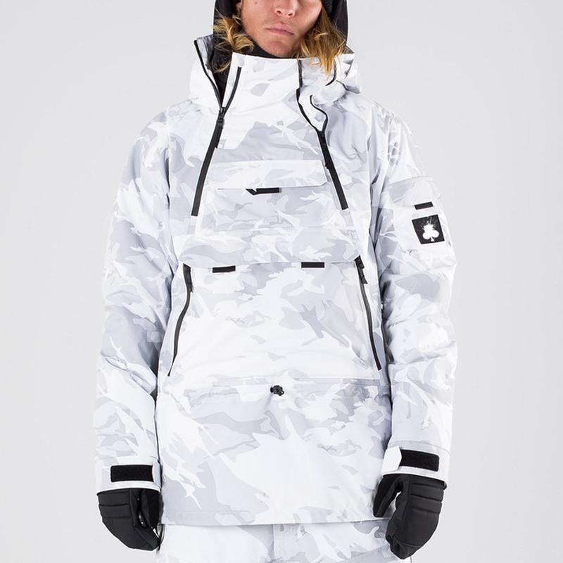 camo ski jacket
