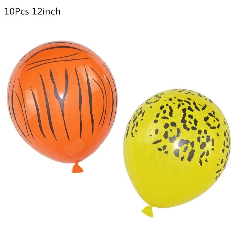 Jungle Party Animal Foil Balloons Zoo Animal Jungle Theme Birthday Party Decoration Kids Birthday Balloons Safari Party Decor