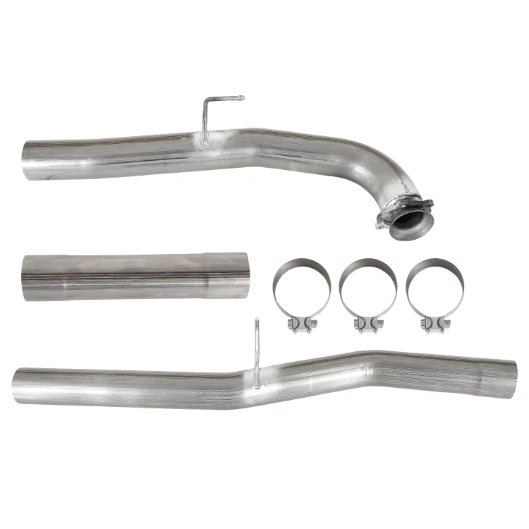 4" DPF & CAT Delete Race Pipe for 2017-2023 6.6L Chevy GMC Duramax L5P
