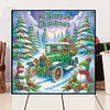 Diamond Painting-DIY Crystal Rhinestone Christmas Car