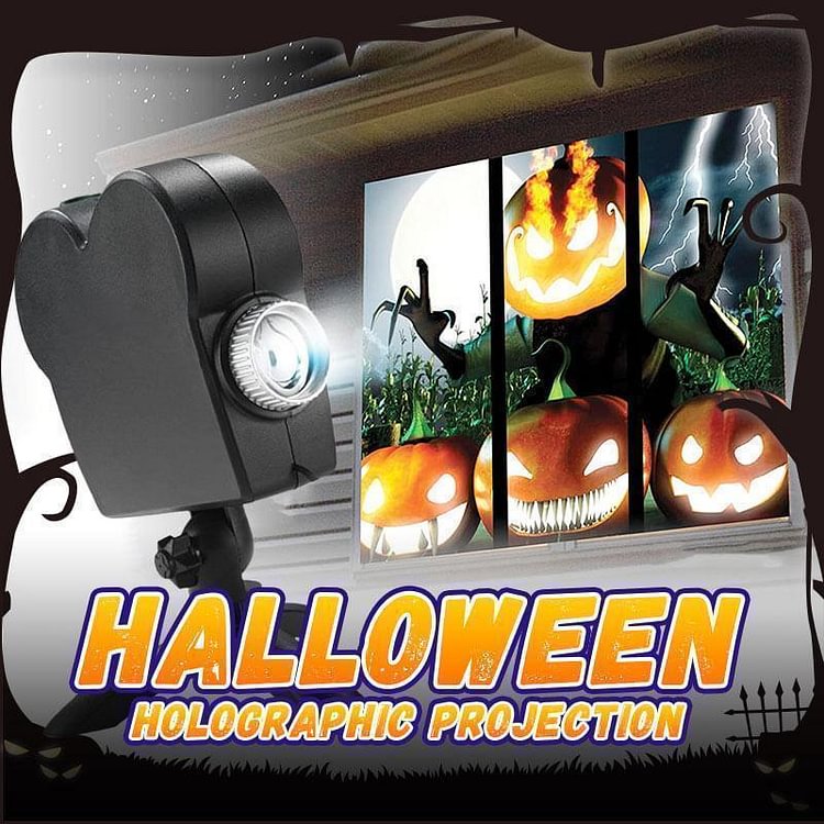 🔥HOT SALE - 49% OFF & Free Shipping🔥Holographic Projection-Make your Halloween more fun!
