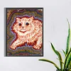 Diamond Painting-DIY Full Round Drill Retro Cat