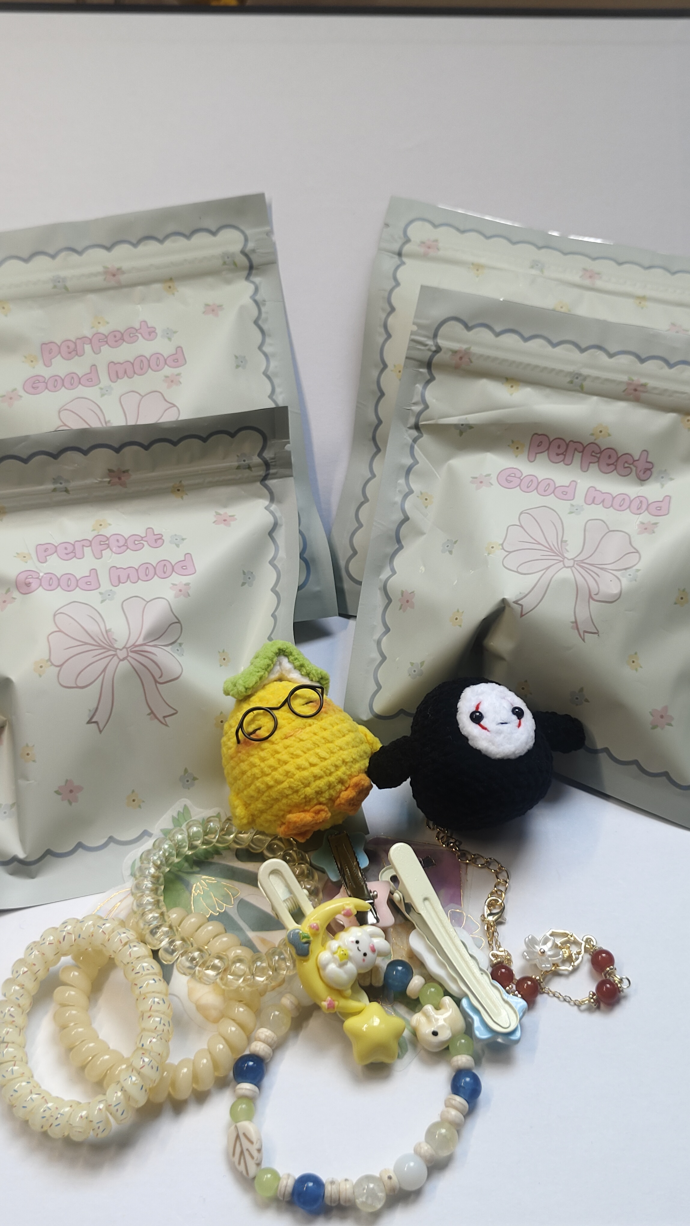 <p>Handmade Crochet Mystery Bag | 2 Guaranteed Crochet Items | Surprise Accessories</p><p></p>