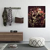 Painting By Numbers - DIYFlower Skull(40*50cm)