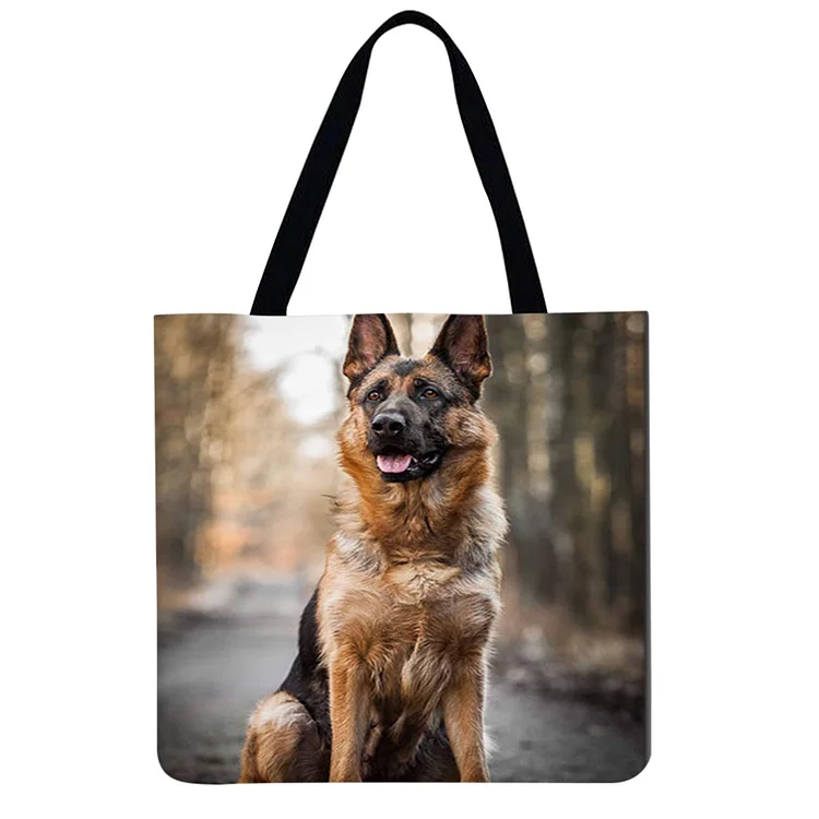 Dog - Linen Tote Bag