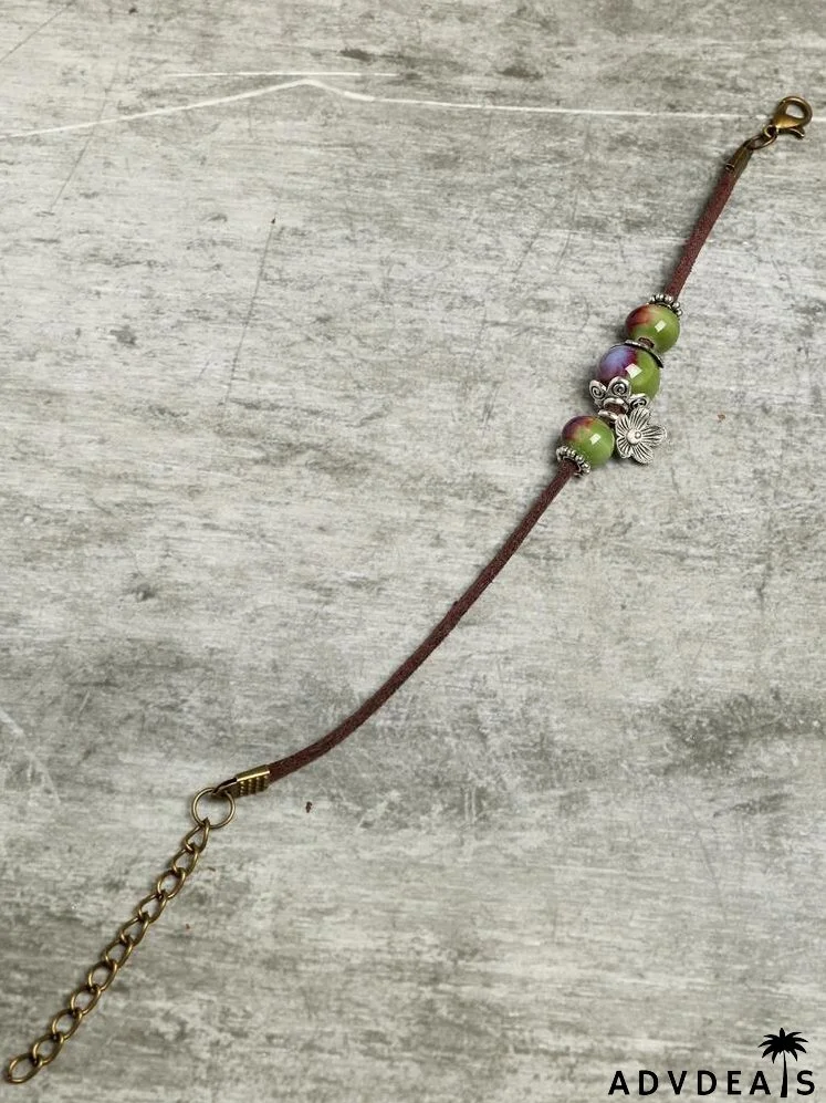 Flower Charm Bracelet