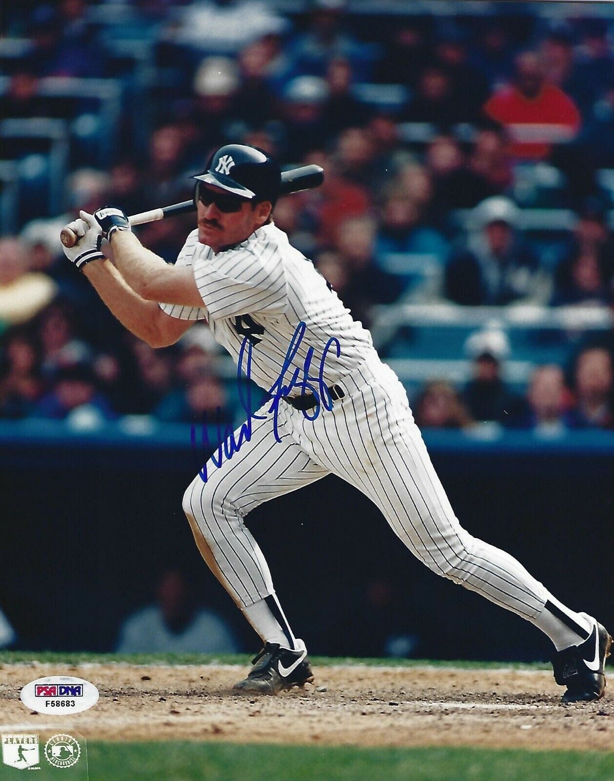 Wade Boggs Signed Yankees Baseball 8x10 Photo Poster painting PSA/DNA COA HOF Picture Autograph