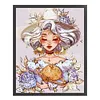 【Limited Stock Sale】Full Embroidery Eco-cotton Thread 11CT Libra Girl Cross Stitch Kit 40x50cm tapestrymarket