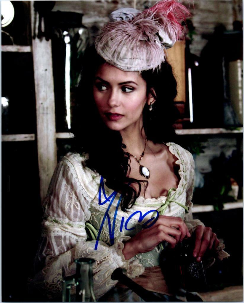 Nina Dobrev signed 8x10 Photo Poster painting Picture autographed Pic includes COA