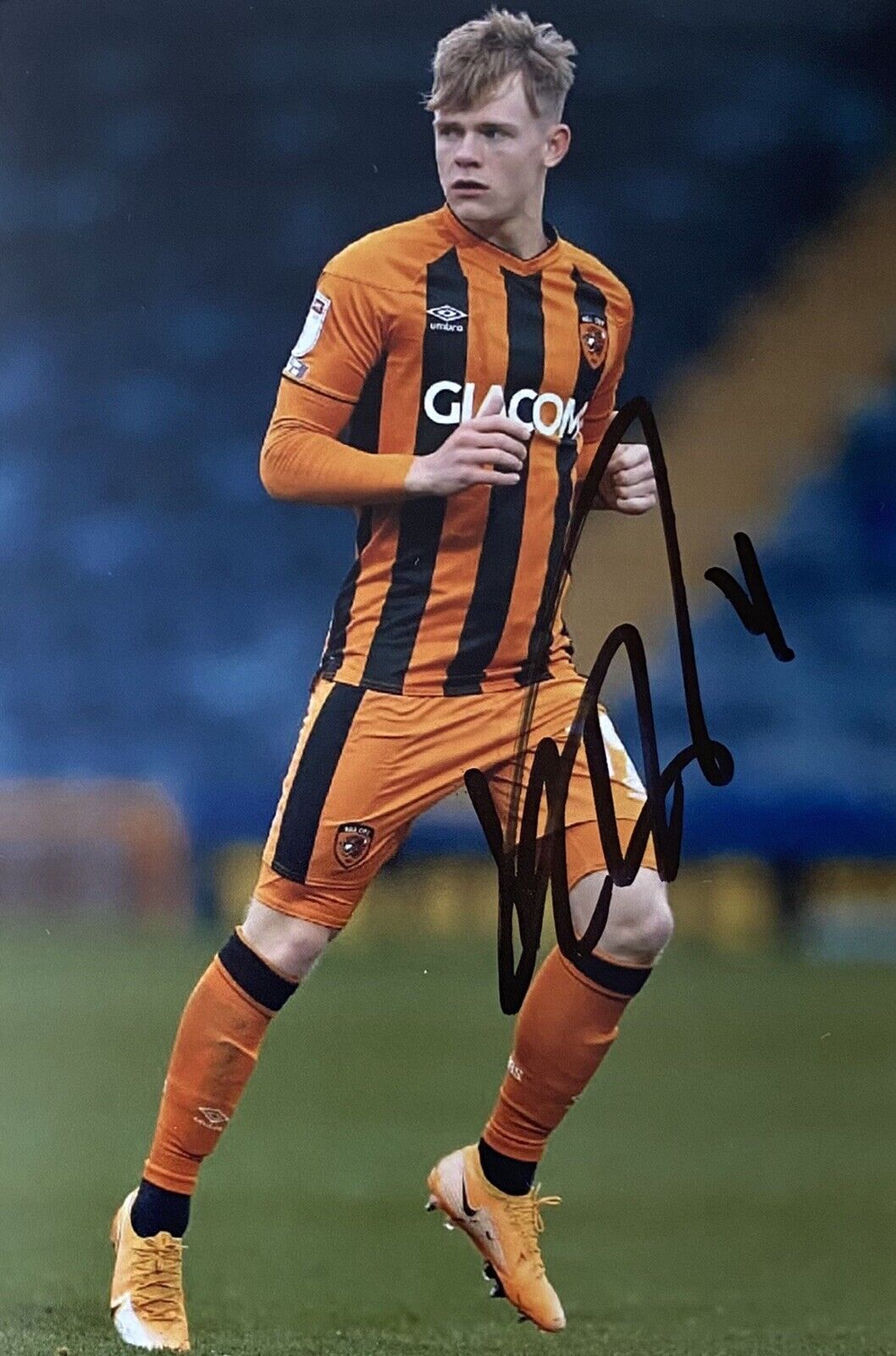 Keane Lewis-Potter Genuine Hand Signed Hull City 6X4 Photo Poster painting 3