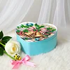 DIY Diamond Painting Heart-Shaped Jewelry Box Decorative Storage Case Home Decor