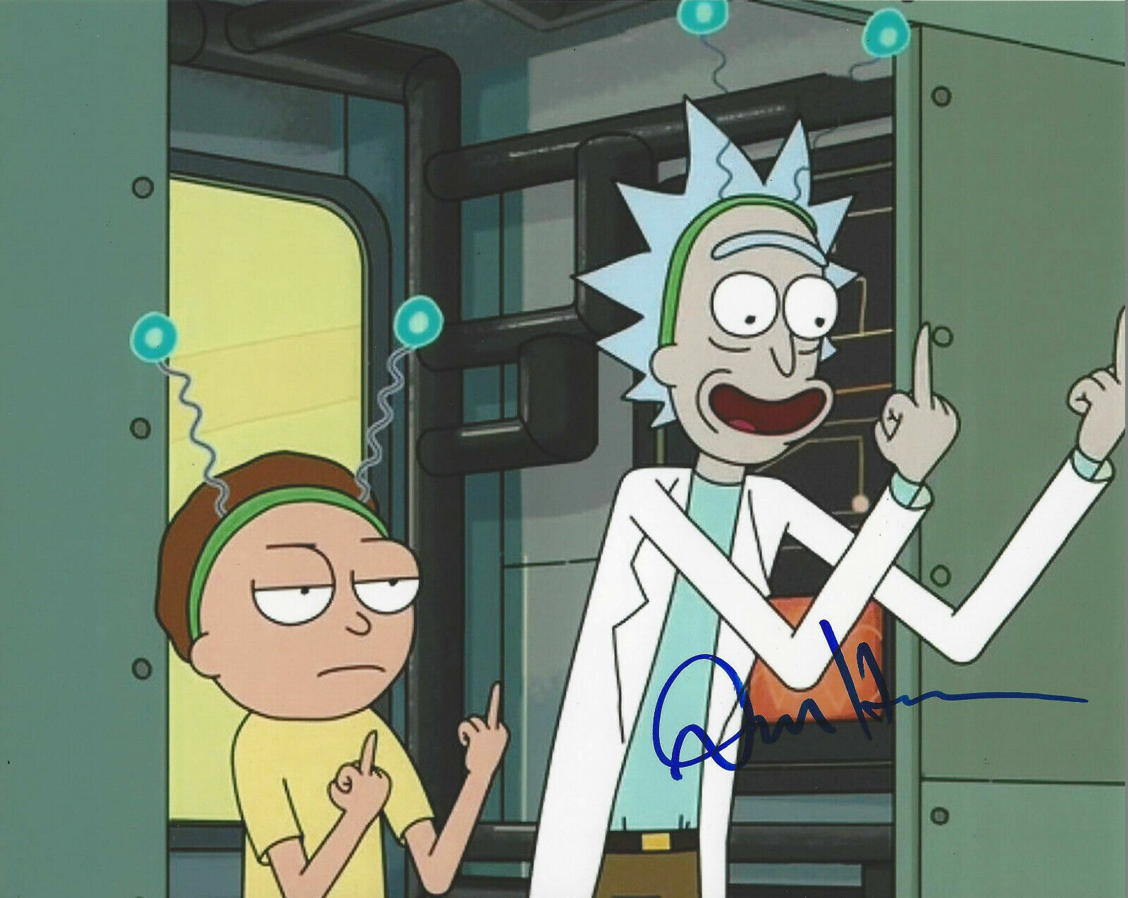 Dan Harmon Autographed Signed 8x10 Photo Poster painting ( Rick and Morty ) REPRINT