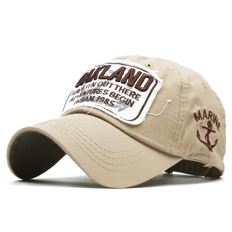 Men & Women Baseball Cap/OAKLAND spirit embroidery Outdoor Fitted Hat