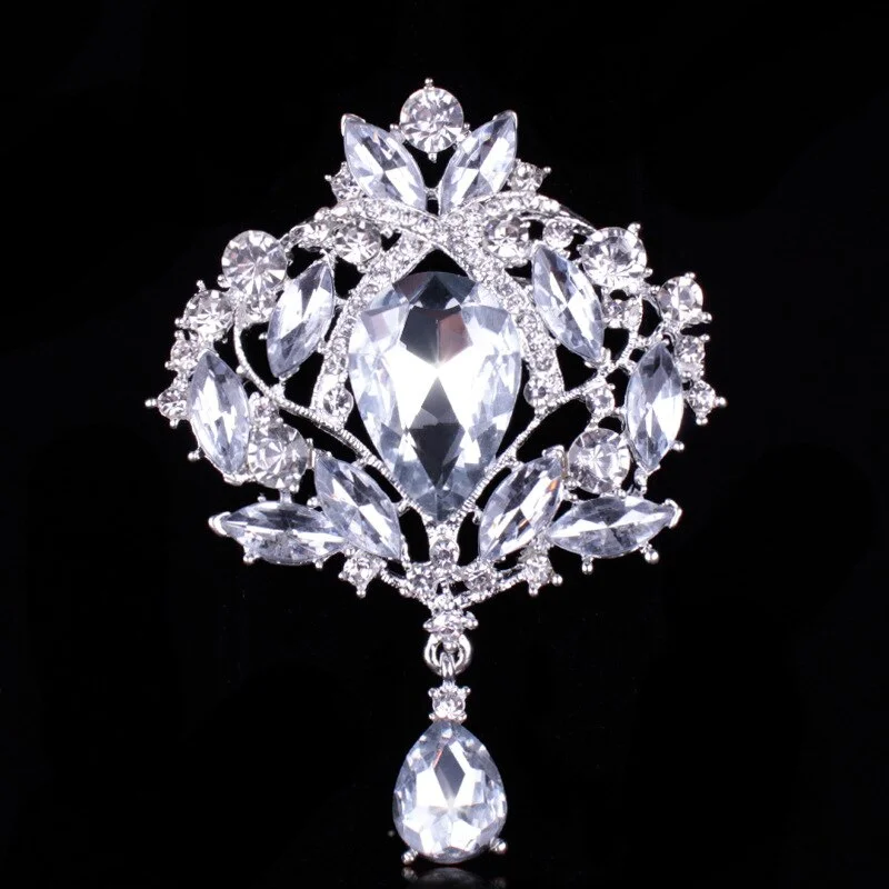 New Rhinestone Bolo Bow Tie High-end Luxury Gifts Korean Version of The British Wedding Wedding Banquet Bowtie Men's Jewelry