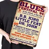 Blues - Vintage Metal Signs - 20*30cm/30*40cm - Music