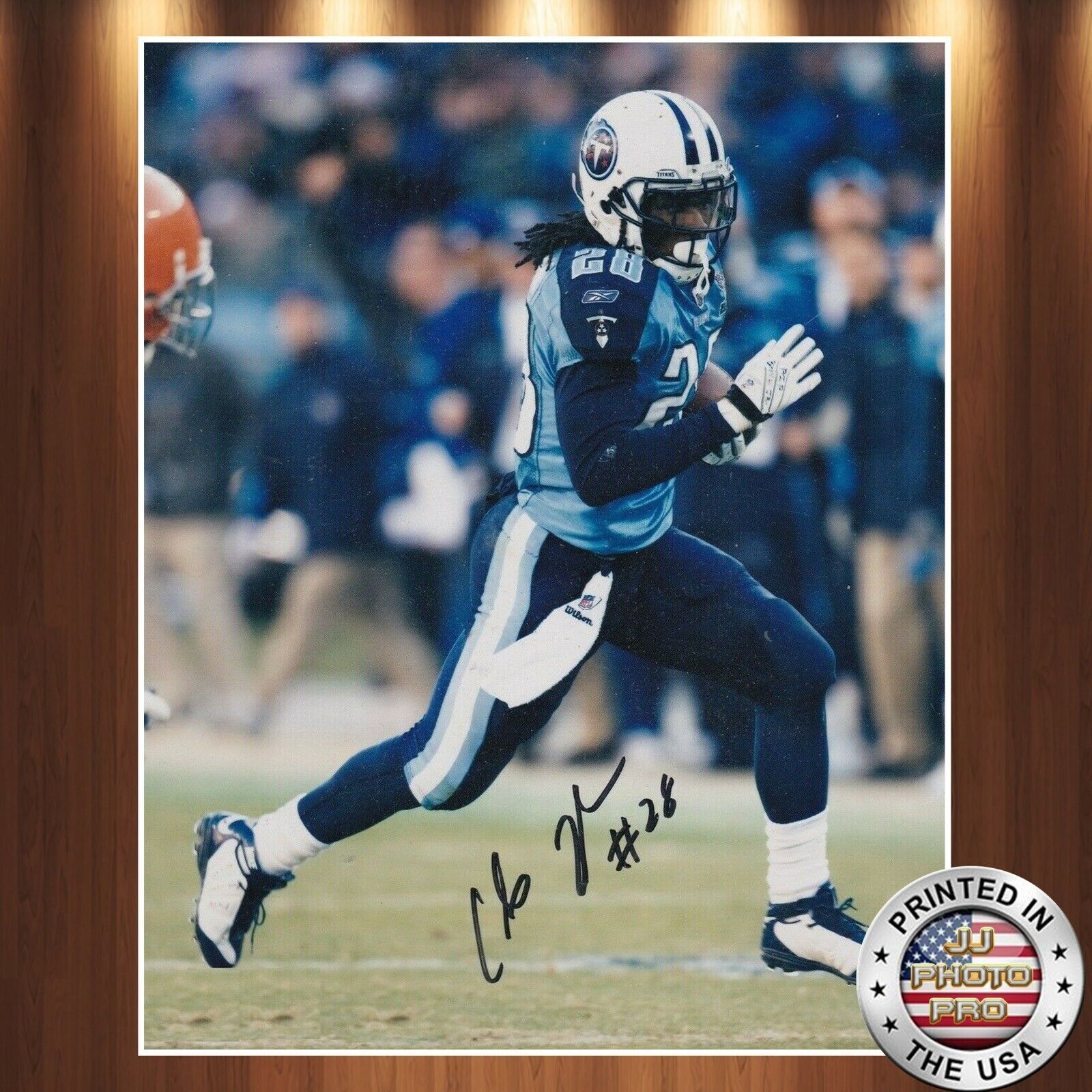 Chris Johnson Autographed Signed 8x10 Photo Poster painting (Titans) REPRINT