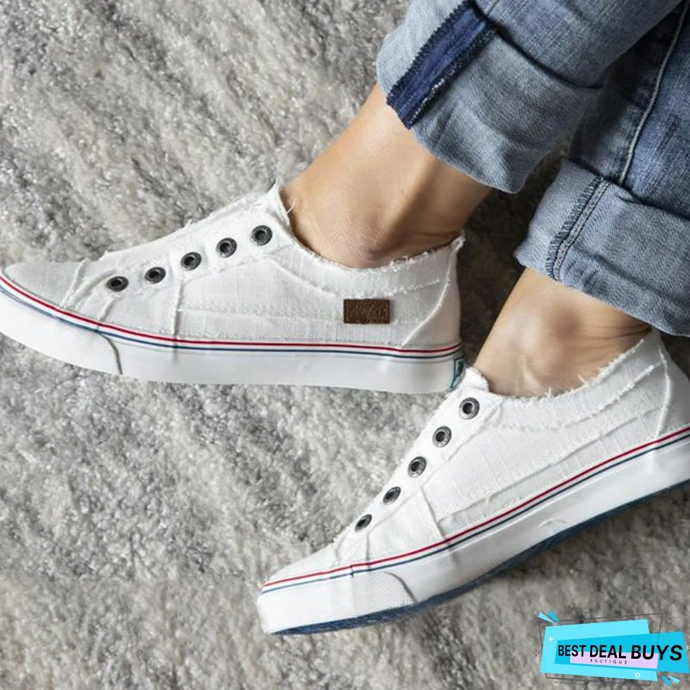 Women  Pre-istressed Hottest Sneaker