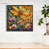 (40*40cm)Dragonfly - Full Square Drill Diamond Painting