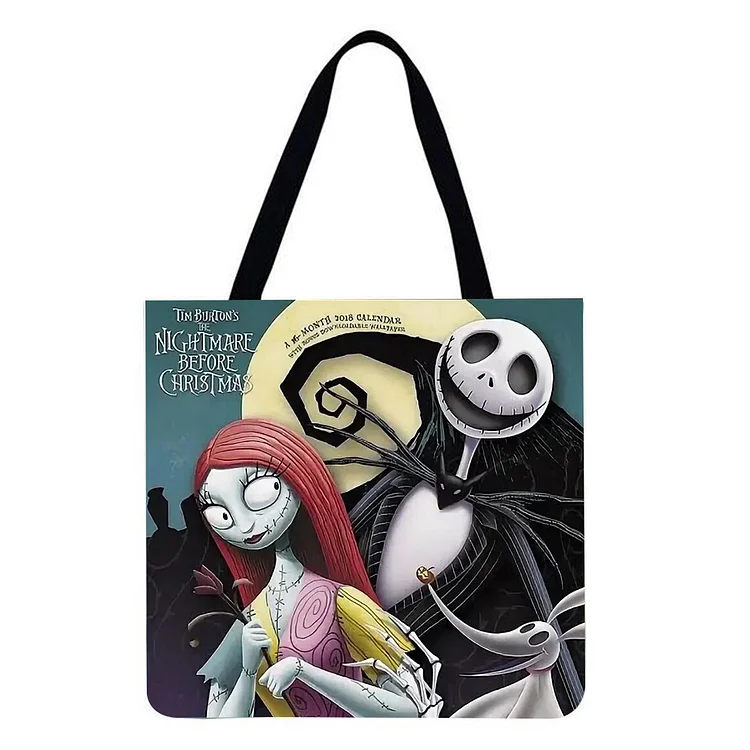 Halloween - Linen Tote Bag