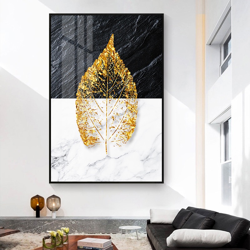 Living Room Decoration Nordic Style Sofa Background Wall Triple Modern Minimalist High-end Restaurant Paintings Abstract Paintin