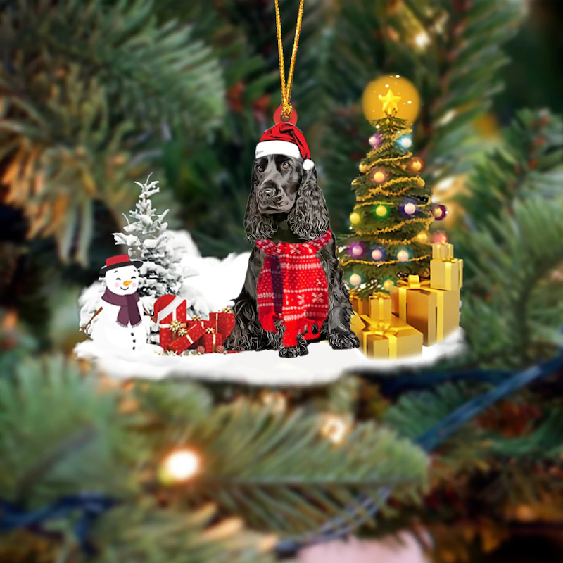 VigorDaily Cocker Spaniel Christmas Ornament SM131