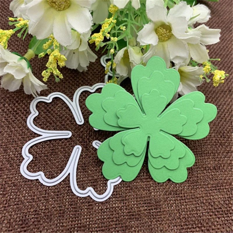 3-piece Flower lace card Metal Cutting Dies Stencils For DIY Scrapbooking Decorative Embossing Handcraft Die Cutting Template