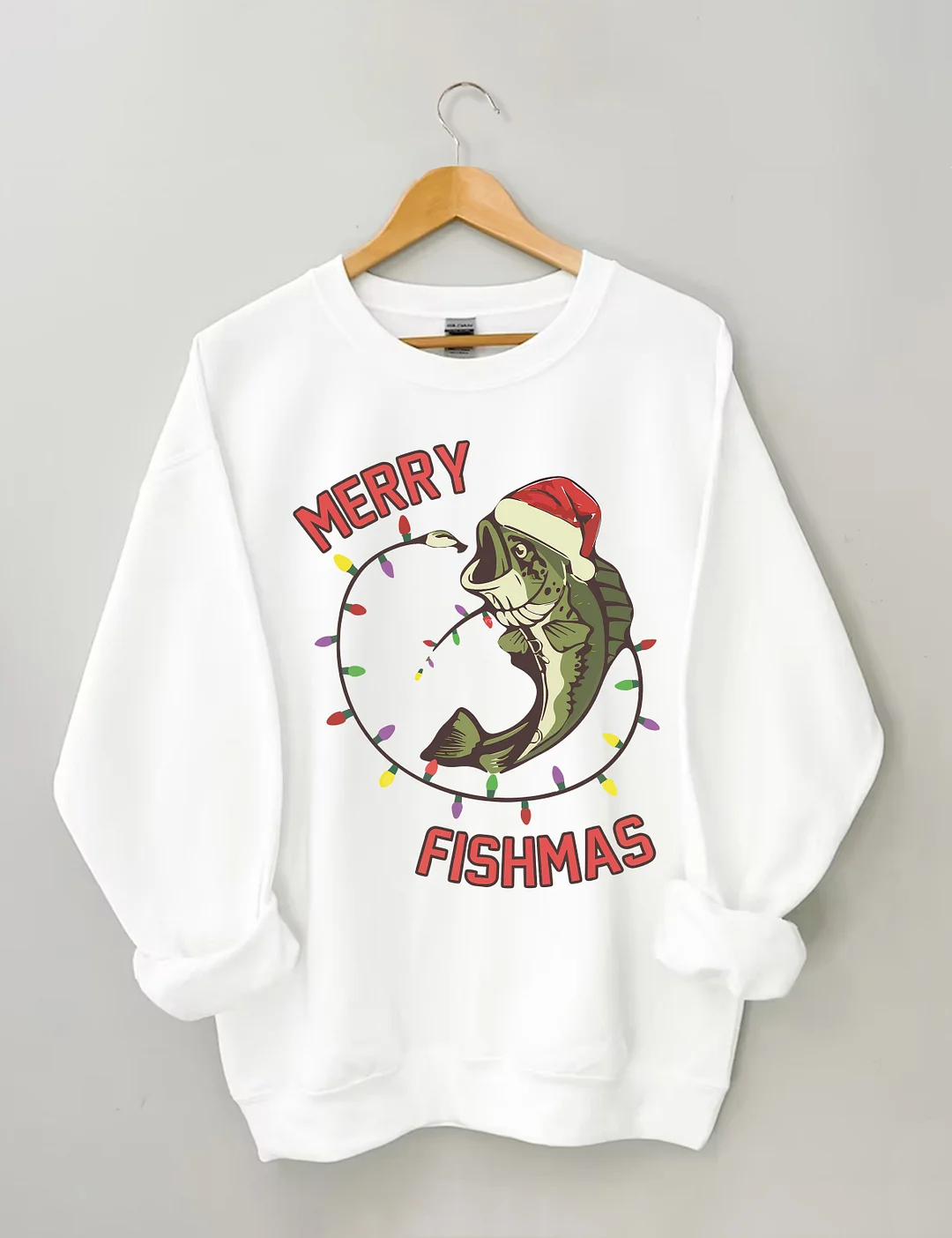 Merry Fishmas Sweatshirt